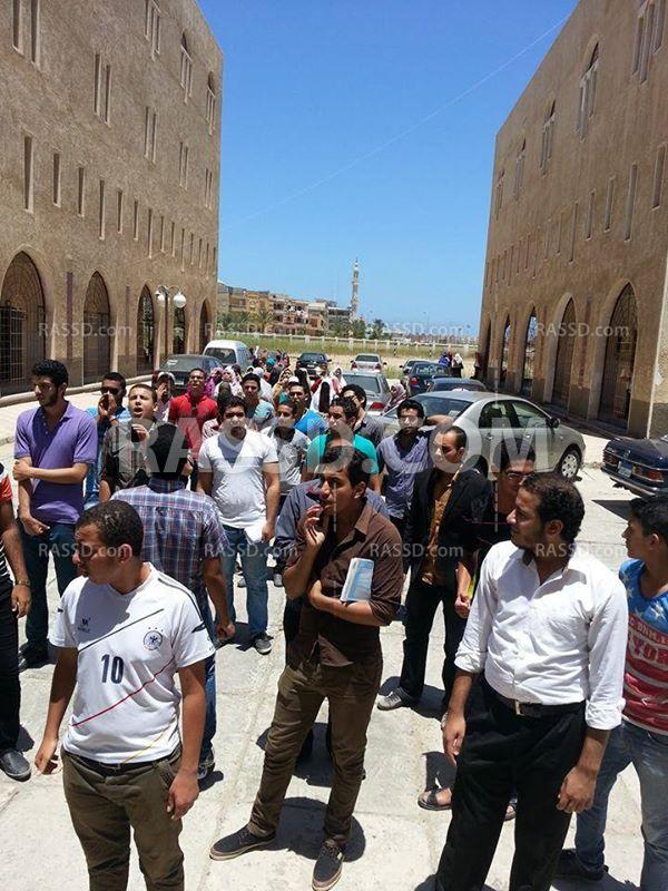 مسيرة حاشدة لـ”طلاب ضد الانقلاب” بدمياط