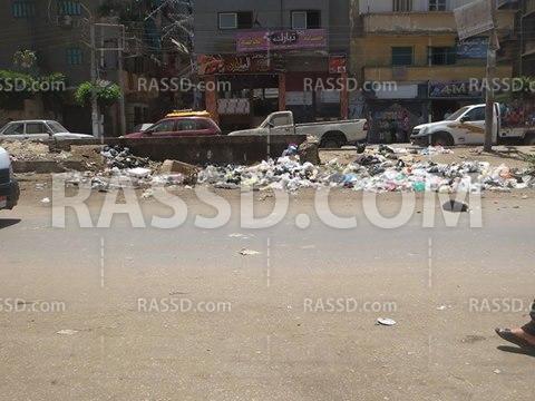 أهالي شارع “الدراسات” بالمنصورة يستغيثون من القمامة