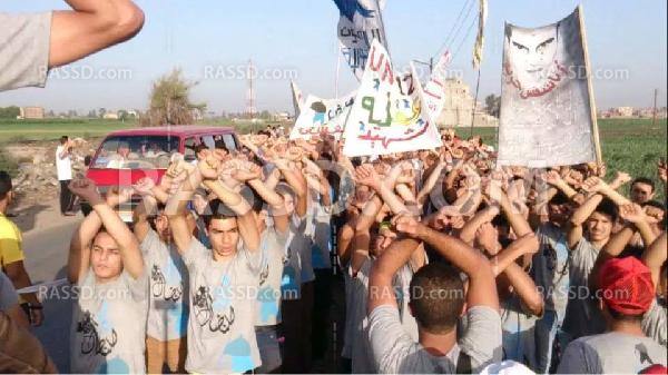 مسيرة مناهضة للانقلاب لـ”ألتراس نهضاوي” في “الغربية”