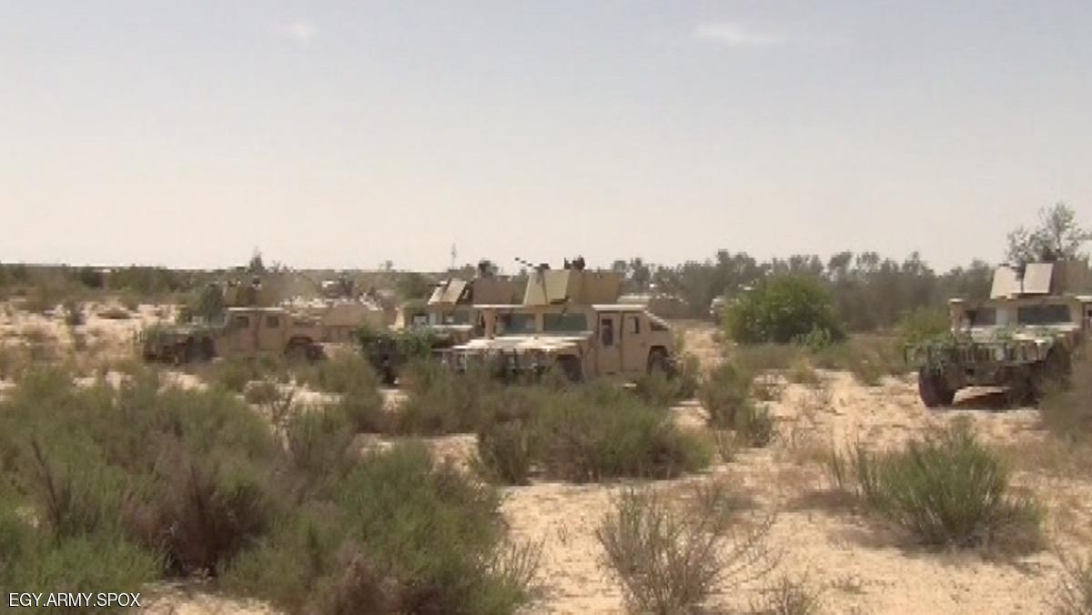 مصرع وإصابة 9 جنود بشمال سيناء صباح اليوم