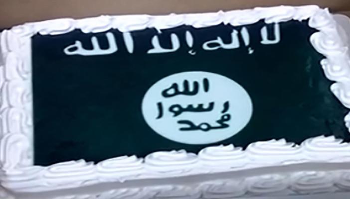 كعكة بعلم تنظيم الدولة تباع في أميركا