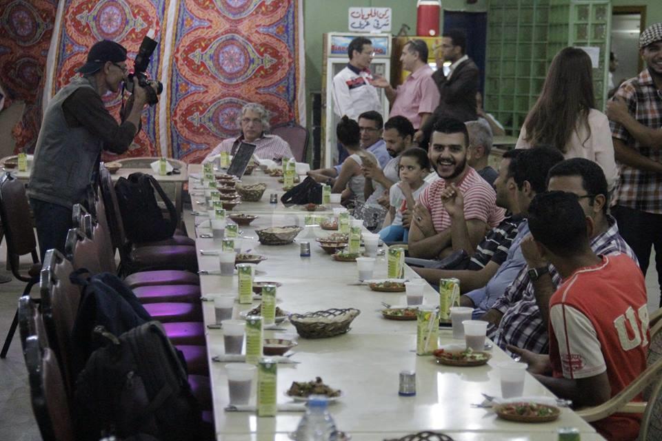 إفطار جماعي بنقابة الصحفيين تضامنًا مع شوكان