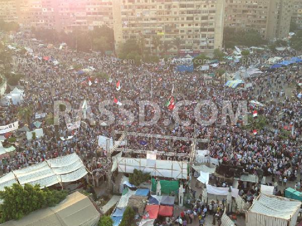 مسيرة لاولتراس نهضاوى في شارع الطيران