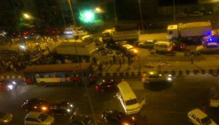 مقتل وإصابة 3  في حادث بطريق أوتوستراد المعادي