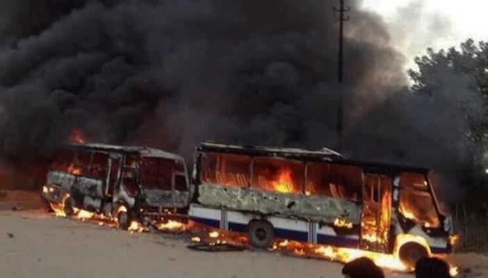 مصادر طبية: إصابة 20 جنديا في حادث انفجار أتوبيس بالعريش