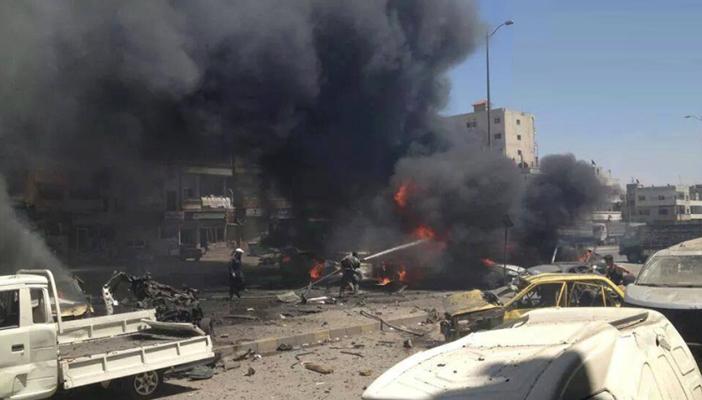 مقتل 8 من جنود النظام السوري جراء تفجير سيارتين مفخختين