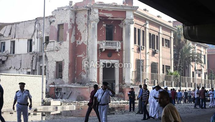 بالفيديو والصور.. اللحظات الأولى بعد انفجار قنصلية إيطاليا