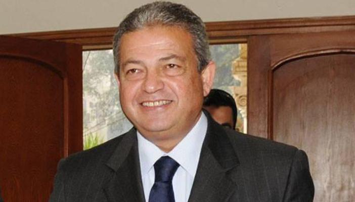 وزير الرياضة يؤازر المنتخب الأوليمبي قبل لقاء أوغندا