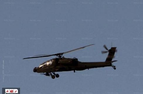 لأول مرة .. طائرة أباتشى مصرية تحلق فوق قطاع غزة