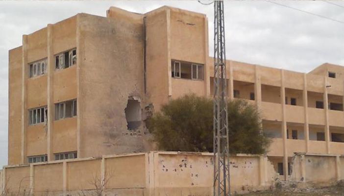 قوات الجيش تقصف مدرسة “حق الحصان” جنوب رفح