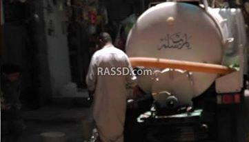 الدفع بسيارتي مياه لـ”فيصل” بعد انقطاع المياه