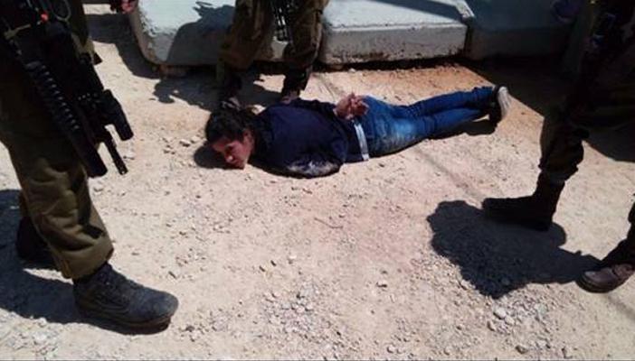 بالصور.. فلسطينية تطعن جنديا إسرائيليا شمال رام الله