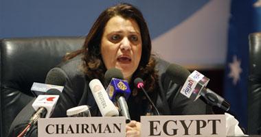 مندوبة مصر بالأمم المتحدة تزعم: مرسي ليس معتقلا