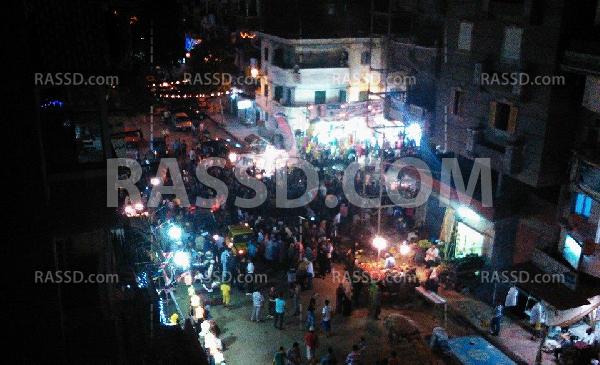 مسيرة ليلية مناهضة للانقلاب غرب “الإسكندرية”