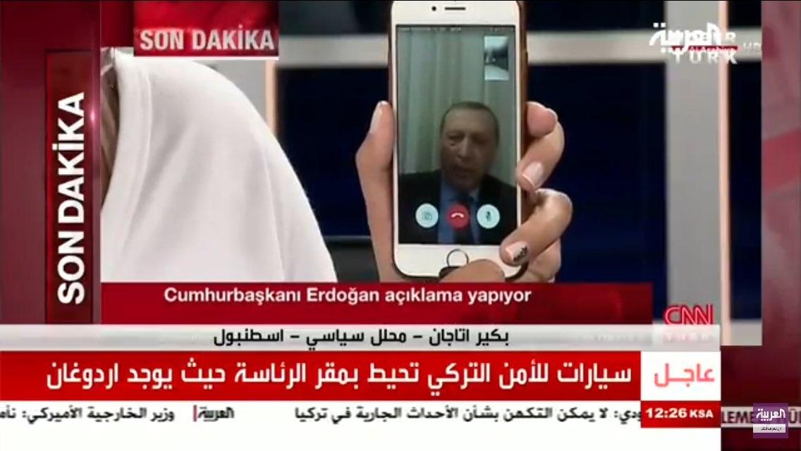 في أول ظهور له بعد الإنقلاب.. أردوغان: قوة الشعب ستتصدى له