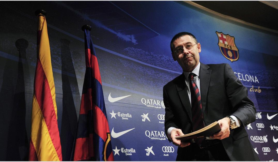 بارتوميو رئيسا لنادي برشلونة الأسباني لستة أعوام قادمة