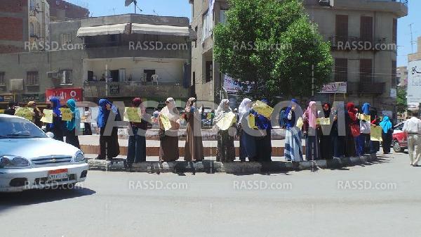 فعالية تضامنية مع”غزة” بجامعة الفيوم لـ”طلاب ضد الانقلاب”