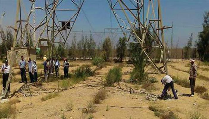 الكهرباء: 150 مليون جنيه خسائر تفجير الأبراج