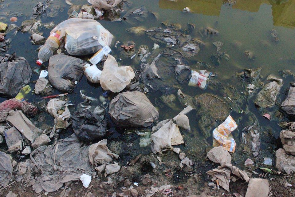 بالصور.. كارثة بيئية بشارع المطحن بمنطقة بشتيل إمبابة