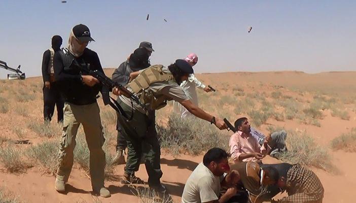 “تنظيم الدولة” بالعراق يعدم 4 عراقيين