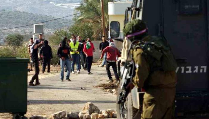 10 مصابين في مواجهات بين فلسطينيين وقوات إسرائيلية