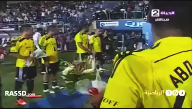 بالفيديو.. ممر شرفي من لاعبي وادي دجلة للزمالك بطل الدوري