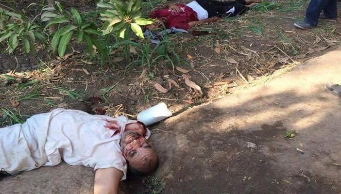 بالصور.. تصفية 5 مواطنين بالفيوم على أيدي قوات الأمن