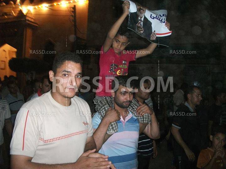 الآلاف بكفر الدوار في مسيرة لنصرة الشرعية