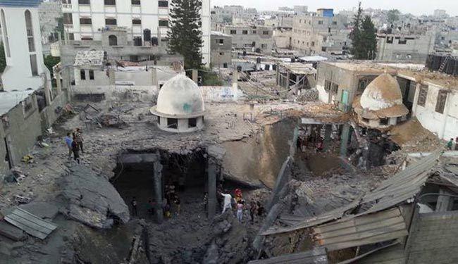 تدمير 64 مسجدًا كليًا وتضرر 150 جزئيًا خلال العداون على غزة