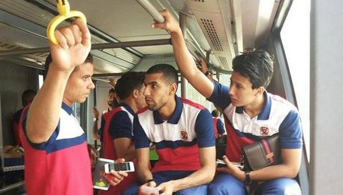 بعثة الأهلي تصل القاهرة بعد الخسارة من النجم الساحلي