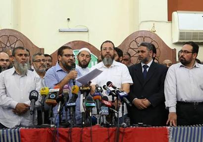 مؤتمر للتحالف الوطني للرد على التهديد بفض الاعتصام