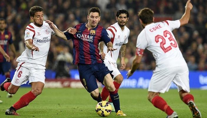 مباراة تاريخية.. البارسا يفوز بصعوبة على إشبيلية في السوبر الأوروبي