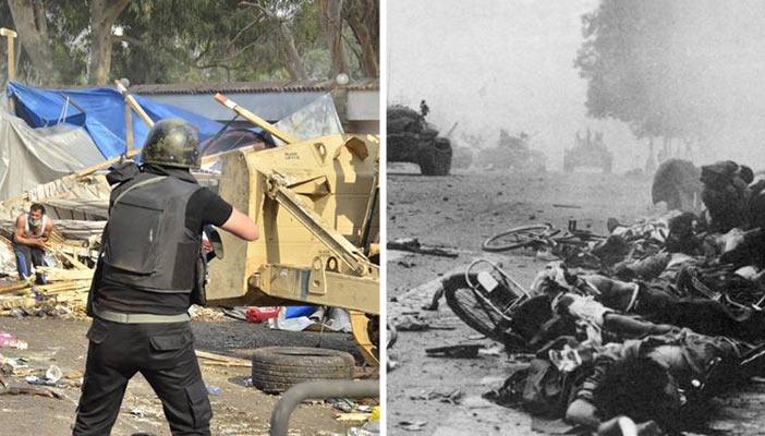 المجرم واحد.. مقتل الآلاف ما بين “السماوي” الصيني و”رابعة” المصري