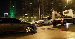 مقتل شخصين وإصابة 5 آخرين في انقلاب سيارة أعلى كوبري أكتوبر