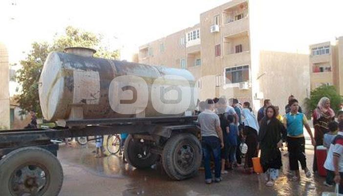 انقطاع المياه يسبب استياء أهالي البرلس بمحافظة كفر الشيخ