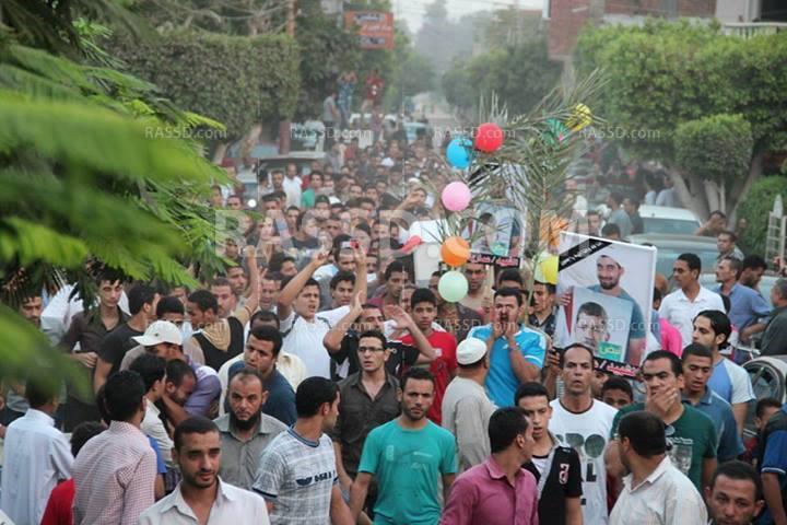 الزقازيق تشيع شهيدها في مجزرة رمسيس