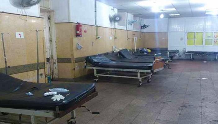 مستشفى الزرقا المركزى .. إهمال وغياب تام للرعاية الصحية