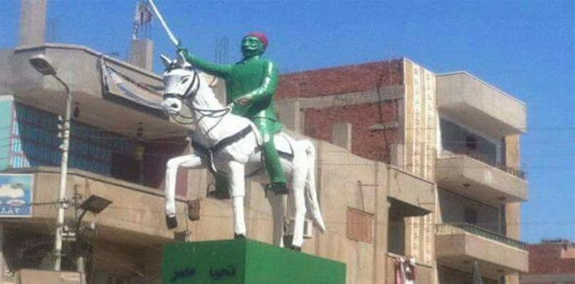 أخرهم تحويل تمثال أحمد عرابي إلى الرجل الأخضر.. أبرز 7 ثماثيل مشوهة