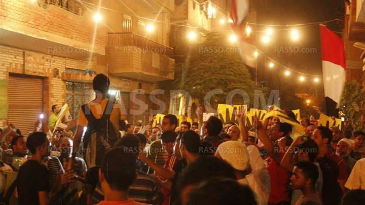 مسيرات بحلوان ضد الانقلاب