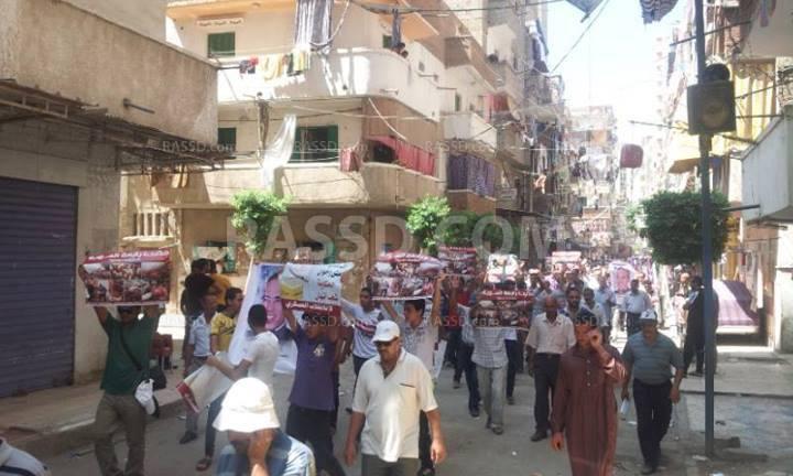 التحام 3 مسيرات بالعصافرة ضد الانقلاب العسكري