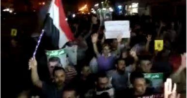 بث مباشر من مسيرة لكسر حظر التجوال بالمنتزة في الاسكندرية