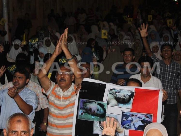 بالصور ..مسيرات حاشدة تجوب شوارع الاسكندرية