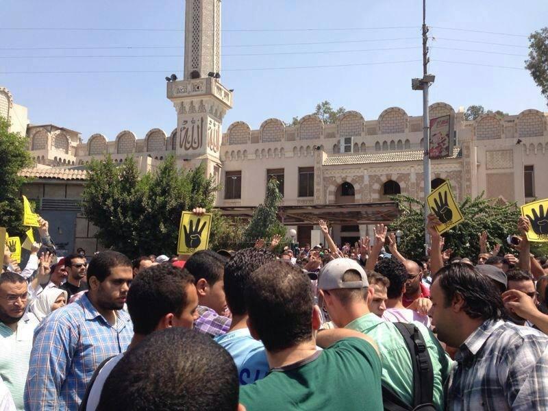 مسيرة لشباب ضد الانقلاب وأحرار لقصر الاتحادية