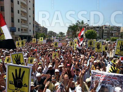 بورسعيد: مسيرات حاشدة تجوب المدينة رفضاً للانقلاب