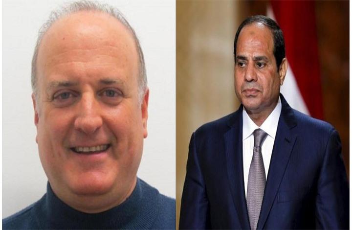 السفير الإسرائيلي الجديد في مصر ينشر صوره مع السيسي