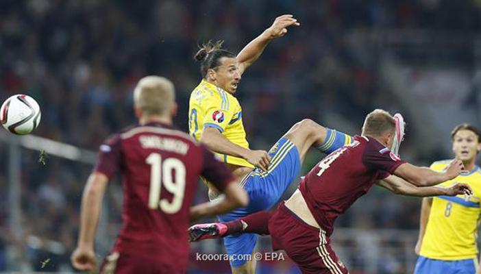 بالفيديو.. روسيا تهزم السويد بهدف نظيف بتصفيات أمم أوروبا