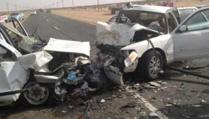 بالأسماء.. مصرع أم وابنتها وإصابة 5 آخرين في حادث تصام بالبحيرة