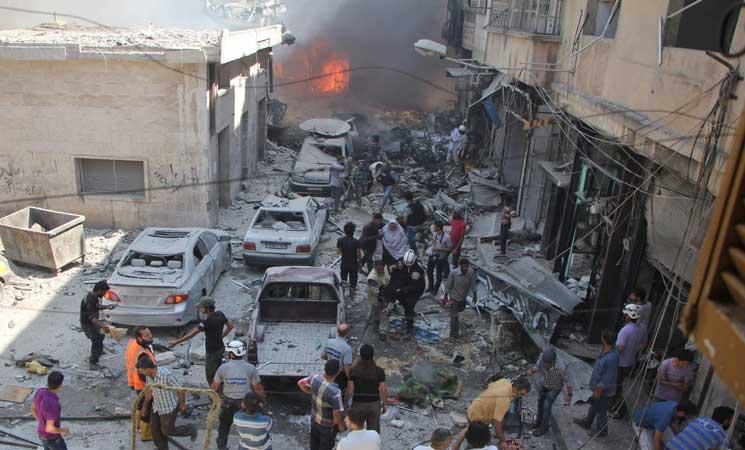 بعد إعلان “الهدنة” بساعات.. غارات النظام على إدلب تسقط 58 قتيلا