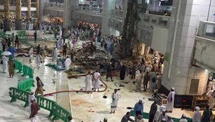 الدفاع المدني السعودي: استشهاد 62 حاجًّا إثر سقوط رافعة في الحرم المكي