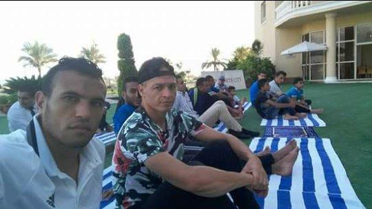 بأمر من حسام حسن.. لاعبو المصري يصلون العيد داخل الفندق